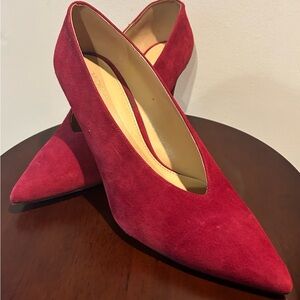Michael Kors Scarlet Suede Pumps